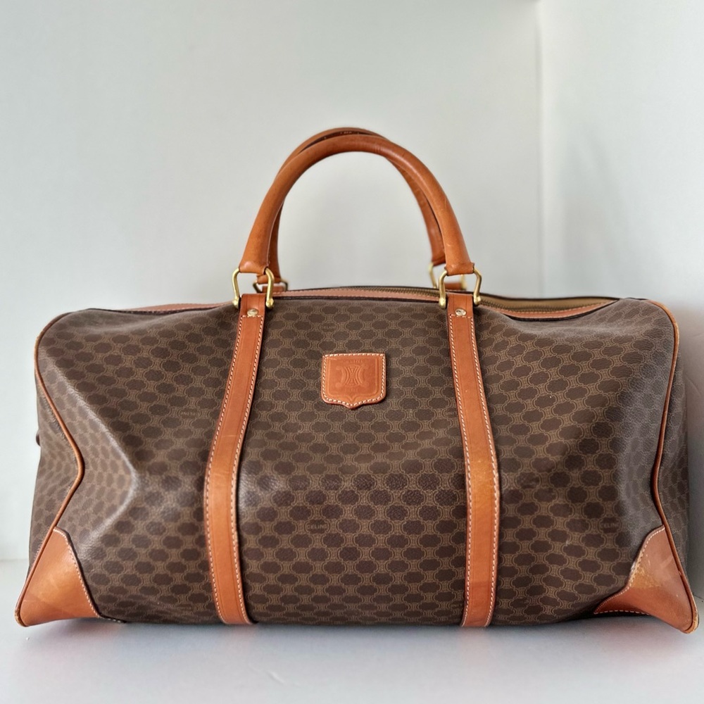 FRENCH GIRLS 🥖 90’s Celine 50cm Macadam Luggage